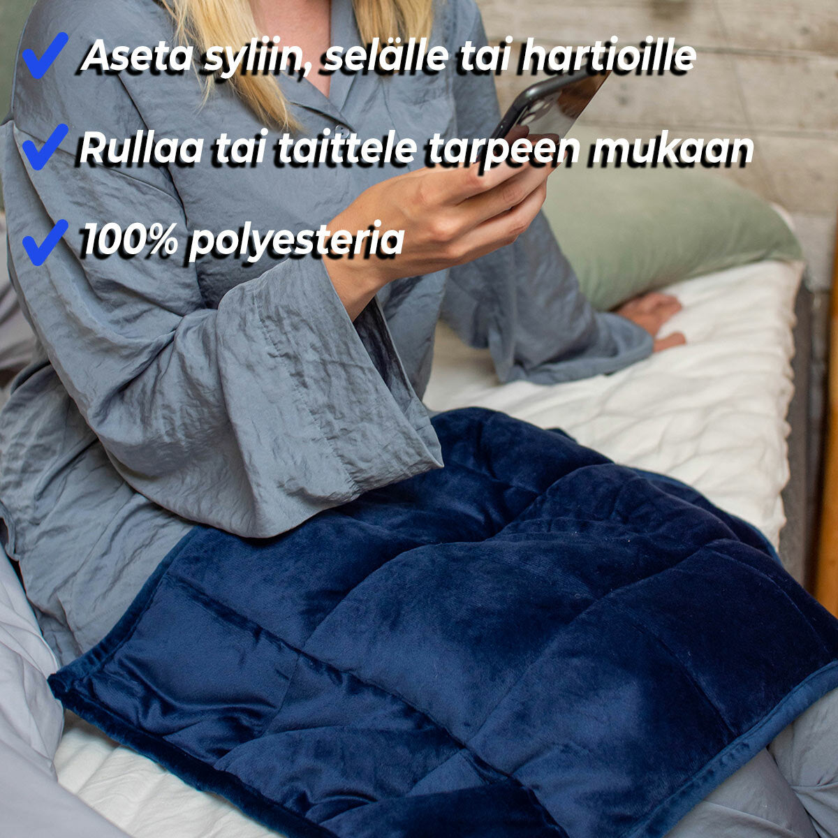 
              Polar Night Weighted lap pad