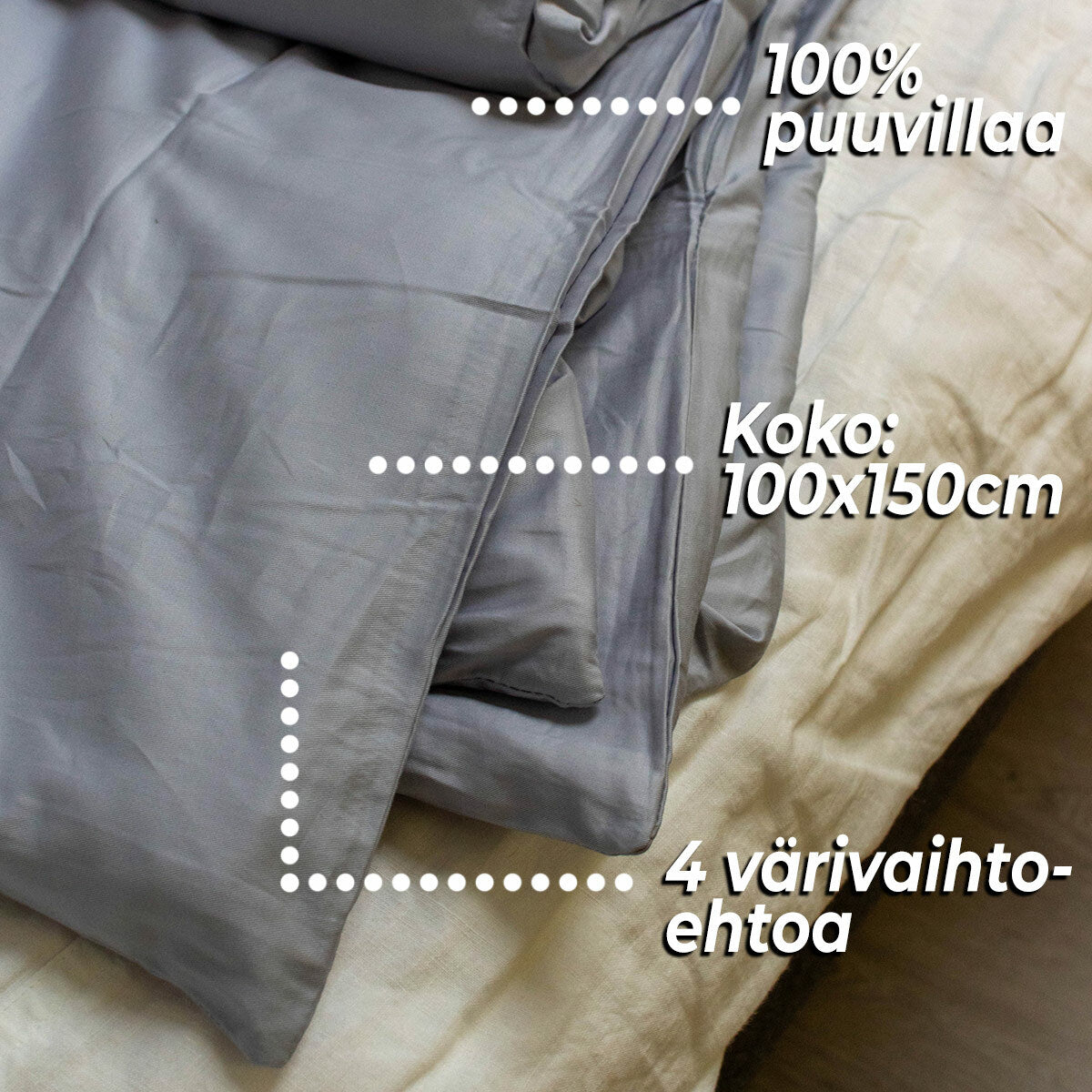 
              Polar Night Cotton Duvet Cover, 100x150cm