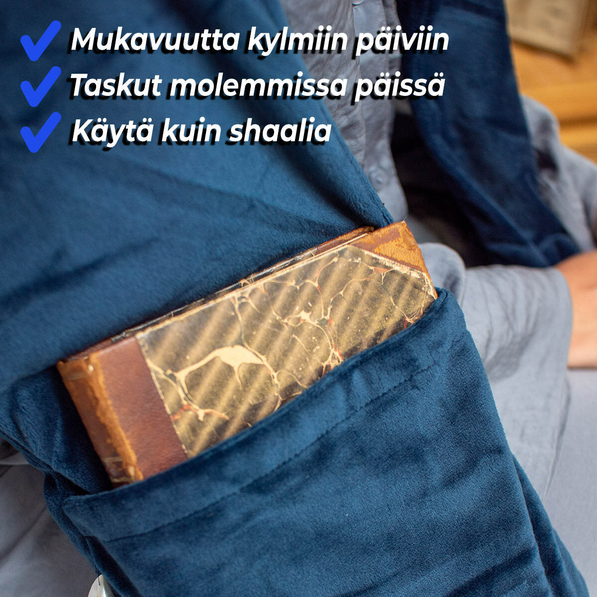 
              Polar Night Weighted Reader Wrap